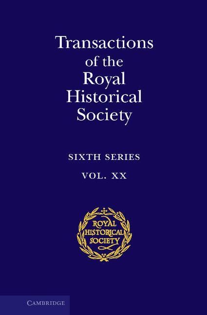 Produktbild: Transactions of the Royal Historical Society