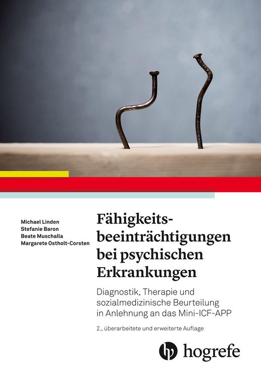 Produktbild: F&auml;higkeitsbeeintr&auml;chtigungen bei psychischen Erkrankungen