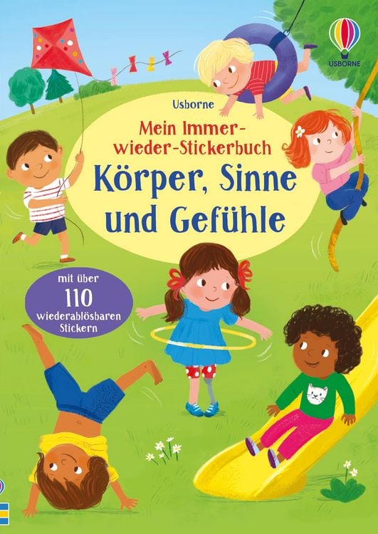Produktbild: Mein Immer-wieder-Stickerbuch: K&ouml;rper, Sinne und Gef&uuml;hle