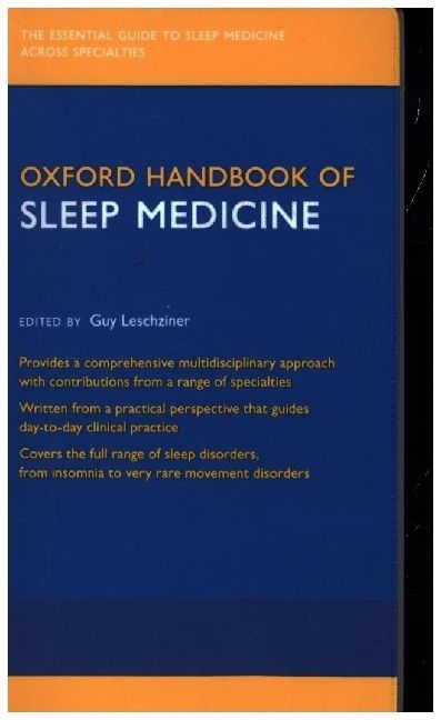 Produktbild: Oxford Handbook of Sleep Medicine