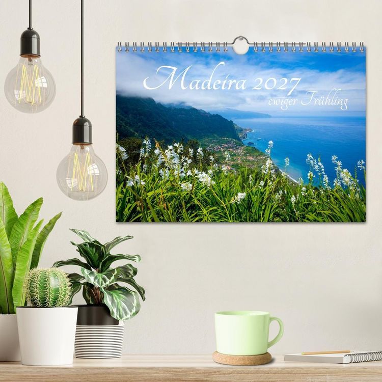Produktbild: Madeira - ewiger Fr&uuml;hling (Wandkalender 2027 DIN A4 quer), CALVENDO Monatskalender