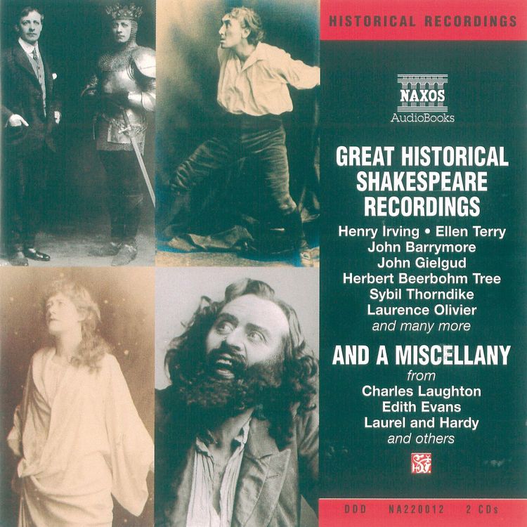 Produktbild: Great Historical Shakespeare Recordings