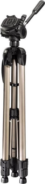 Produktbild: Hama Star 63 Dreibeinstativ 1/4 Zoll Arbeitsh&ouml;he=66 - 166 cm Champagner inkl. Tasche, Wasserwaage