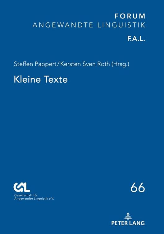 Produktbild: Kleine Texte