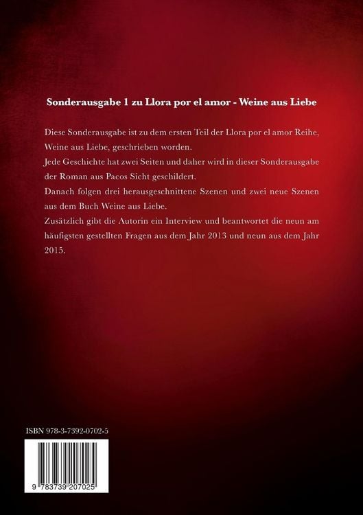Produktbild: Llora por el amor 7 - Weine aus Liebe
