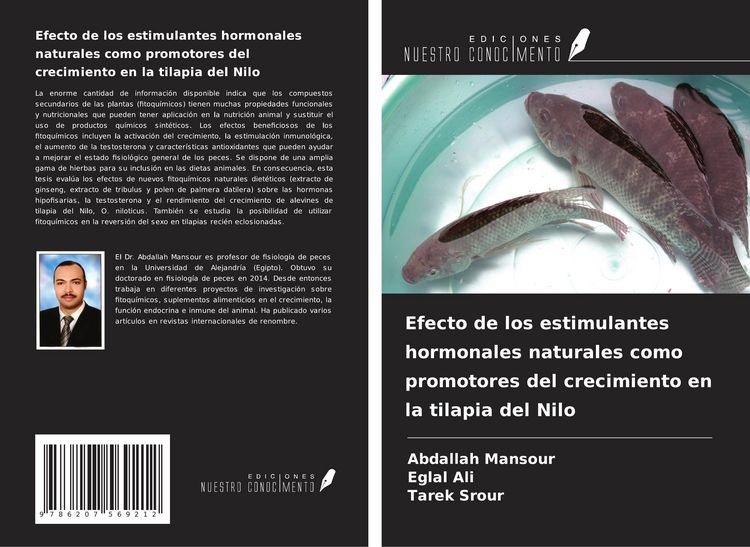 Produktbild: Efecto de los estimulantes hormonales naturales como promotores del crecimiento en la tilapia del Nilo