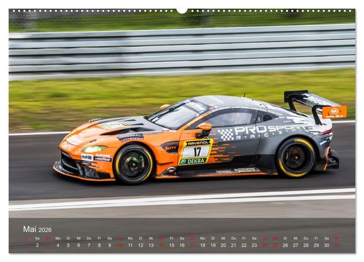 Produktbild: Motorsport aus Banbury (hochwertiger Premium Wandkalender 2026 DIN A2 quer), Kunstdruck in Hochglanz