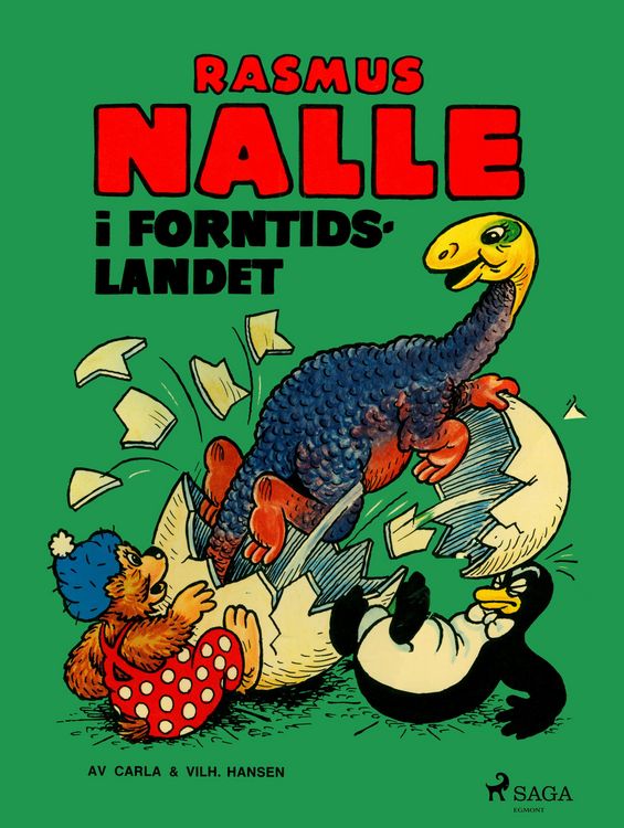 Produktbild: Rasmus Nalle i forntidslandet