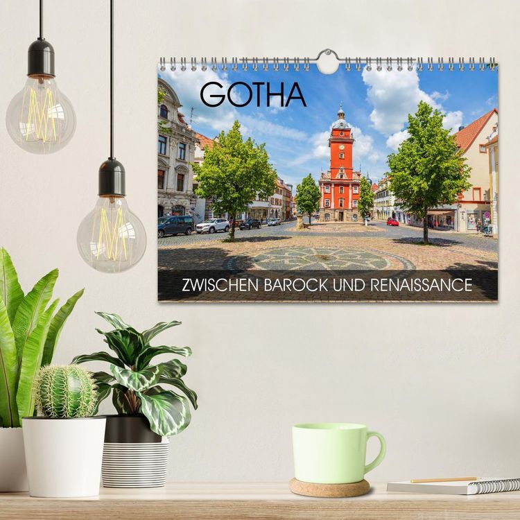 Produktbild: Gotha - zwischen Barock und Renaissance (Wandkalender 2026 DIN A4 quer), CALVENDO Monatskalender
