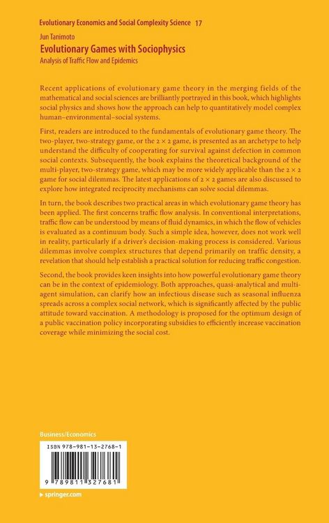 Produktbild: Evolutionary Games with Sociophysics