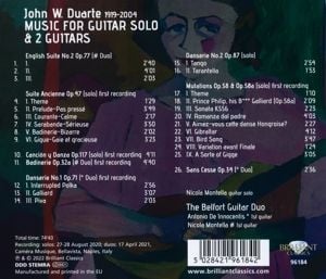 Produktbild: Duarte:Music For Guitar Solo And 2 Guitars,Vol.1