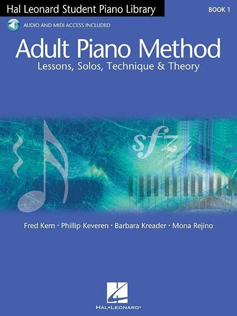 Produktbild: Hal Leonard Adult Piano Method - Book 1 Lessons, Solos, Technique and Theory with Online Audio Access and Playback+ Features