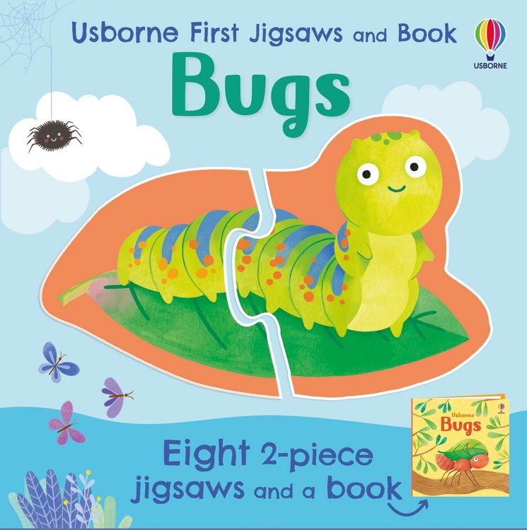 Produktbild: Usborne First Jigsaws and Book: Bugs
