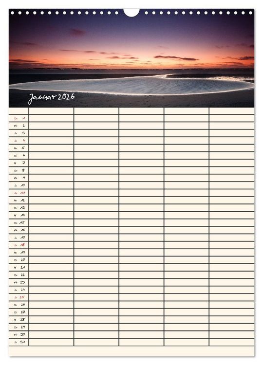 Produktbild: Noch mehr F&ouml;hrweh Familienplaner (Wandkalender 2026 DIN A3 hoch), CALVENDO Monatskalender