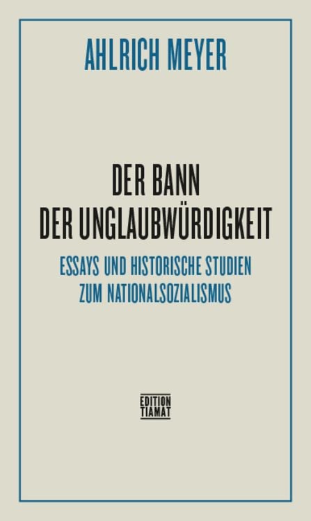 Bild vom Artikel Der Bann der Unglaubwürdigkeit vom Autor Ahlrich Meyer