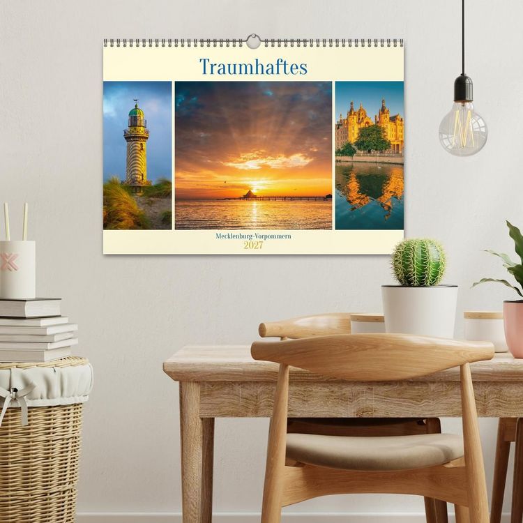 Produktbild: Traumhaftes Mecklenburg-Vorpommern (Wandkalender 2027 DIN A3 quer), CALVENDO Monatskalender