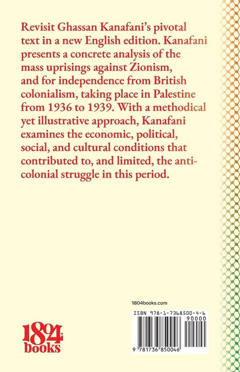 Produktbild: The Revolution of 1936-1939 in Palestine