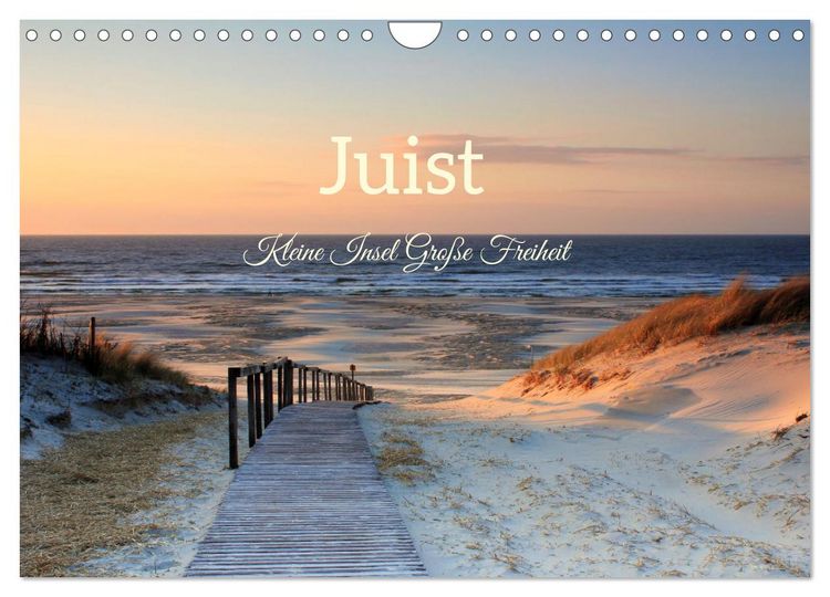 Produktbild: Juist - Kleine Insel, Gro&szlig;e Freiheit (Wandkalender 2026 DIN A4 quer), CALVENDO Monatskalender