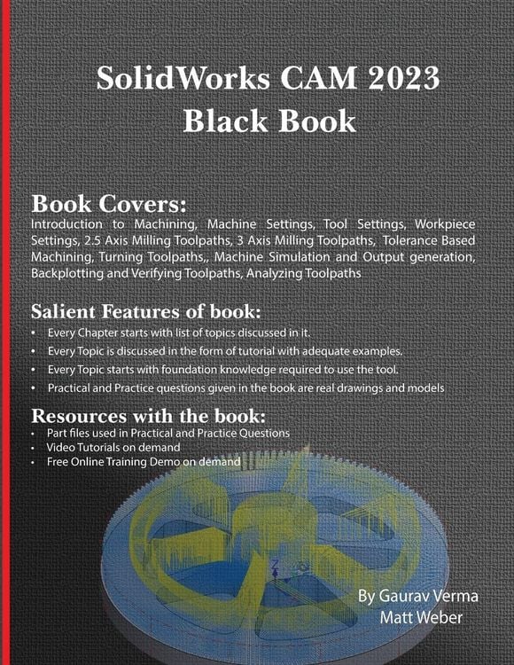Produktbild: SolidWorks CAM 2023 Black Book