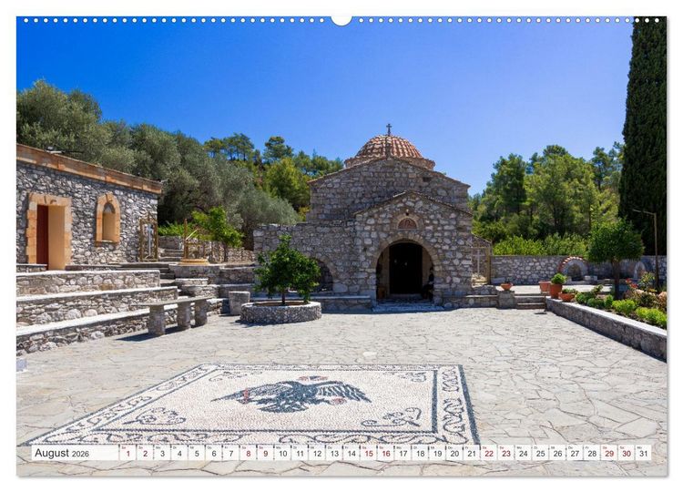 Produktbild: Rhodos und Symi (hochwertiger Premium Wandkalender 2026 DIN A2 quer), Kunstdruck in Hochglanz