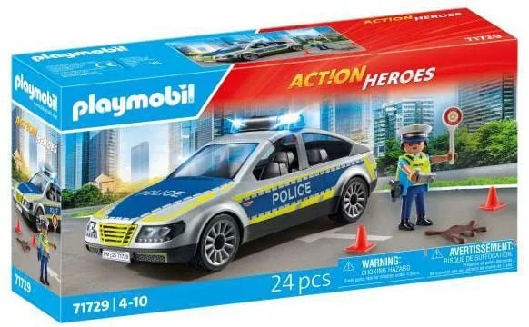 Produktbild: Playmobil® ACT!ON HEROES Polizei Streifenwagen 71729