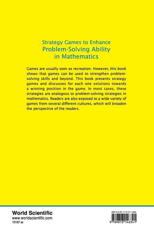 Produktbild: Strategy Games To Enhance Problem-Solving Ability in Math