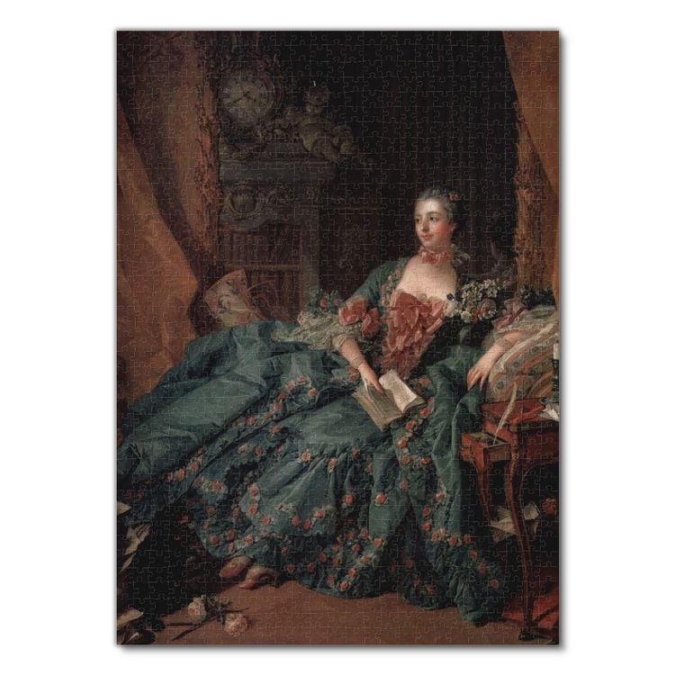 Produktbild: Lais Puzzle Fran&ccedil;ois Boucher - Portr&auml;t der Madame de Pompadour 1000 Teile