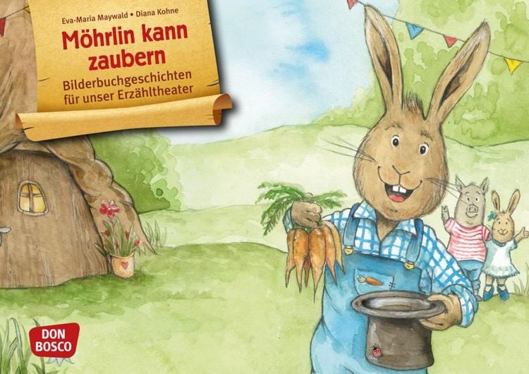 Produktbild: Möhrlin kann zaubern. Kamishibai Bildkartenset