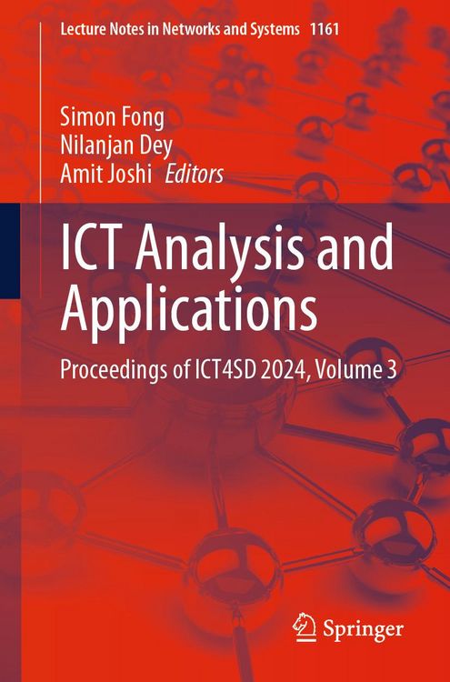 Produktbild: ICT Analysis and Applications