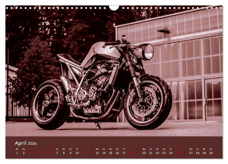Produktbild: Custombikes 2026 (Wandkalender 2026 DIN A3 quer), CALVENDO Monatskalender