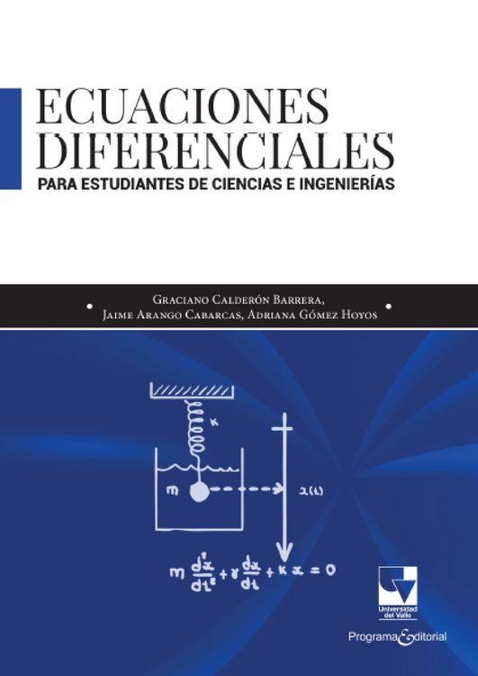 Produktbild: Ecuaciones diferenciales para estudiantes de Ciencias e Ingenier&iacute;as