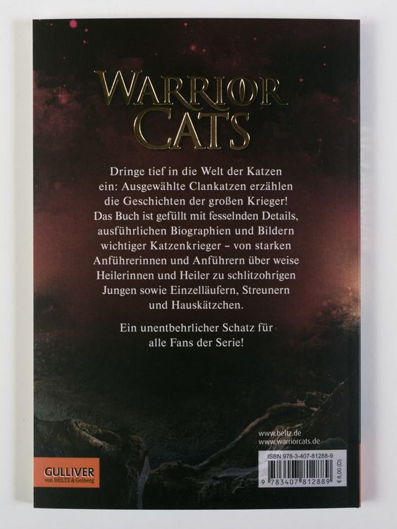 Produktbild: Warrior Cats - Welt der Clans. Von Helden und Verr&auml;tern
