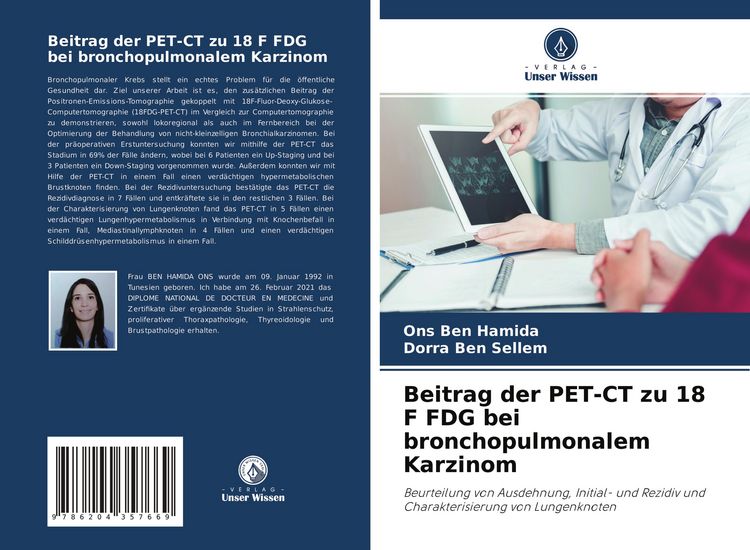 Produktbild: Beitrag der PET-CT zu 18 F FDG bei bronchopulmonalem Karzinom