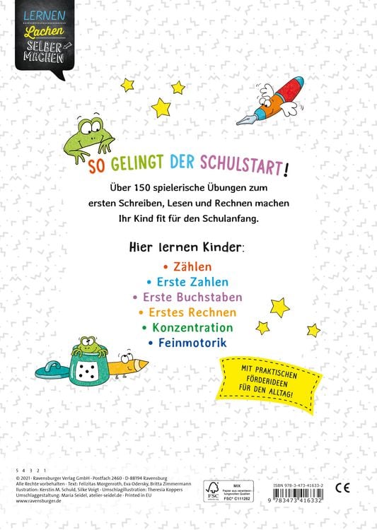 Produktbild: Mein kunterbuntes Vorschulbuch