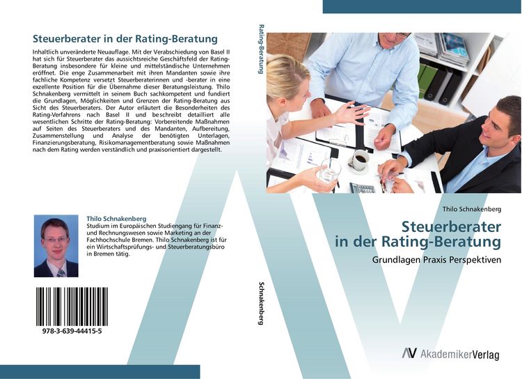 Produktbild: Steuerberater in der Rating-Beratung