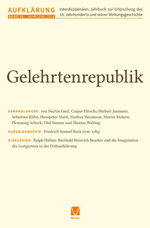 Produktbild: Gelehrtenrepublik