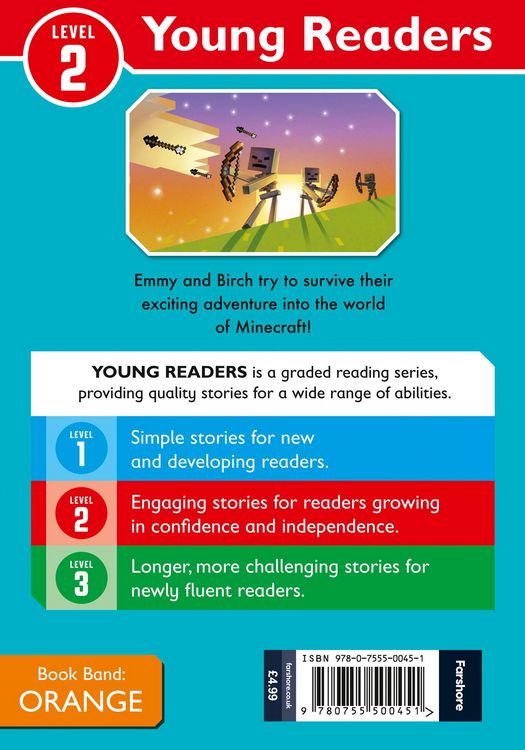 Produktbild: Minecraft Young Readers: Survival Mode