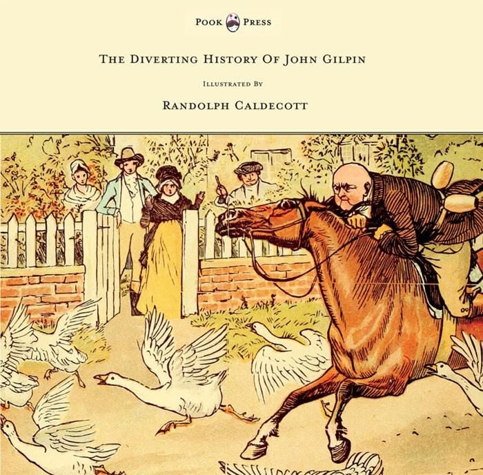 Produktbild: The Diverting History of John Gilpin - Showing How He Went Farther Than He Intended, and Came Home Safe Again - Illustrated by Randolph Caldecott