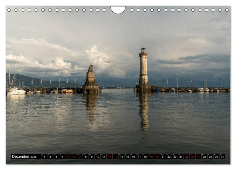 Produktbild: Am Bodensee (Wandkalender 2026 DIN A4 quer), CALVENDO Monatskalender