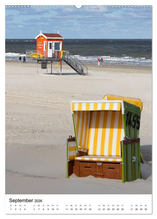Produktbild: Dein Langeoog - Der besondere Blick (hochwertiger Premium Wandkalender 2026 DIN A2 hoch), Kunstdruck in Hochglanz