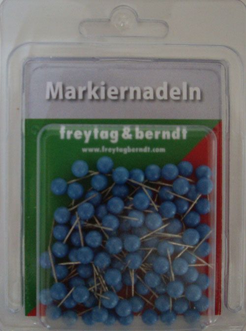 Produktbild: Markiernadeln, Blau