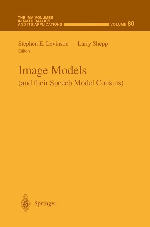 Produktbild: Image Models (and their Speech Model Cousins)