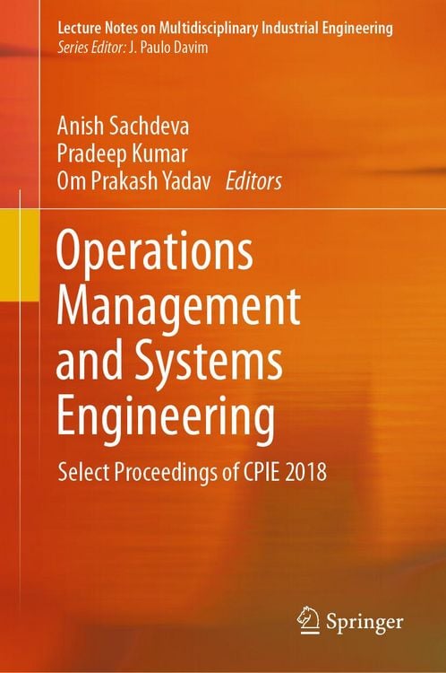 Produktbild: Operations Management and Systems Engineering