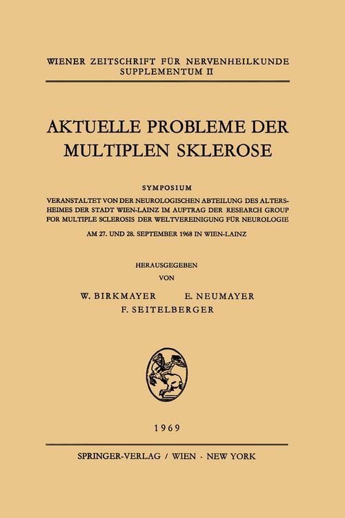Produktbild: Aktuelle Probleme Der Multiplen Sklerose