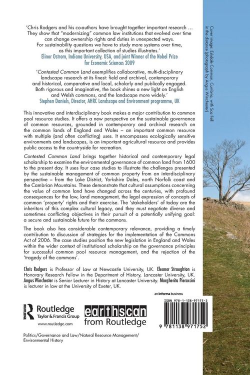 Produktbild: Contested Common Land
