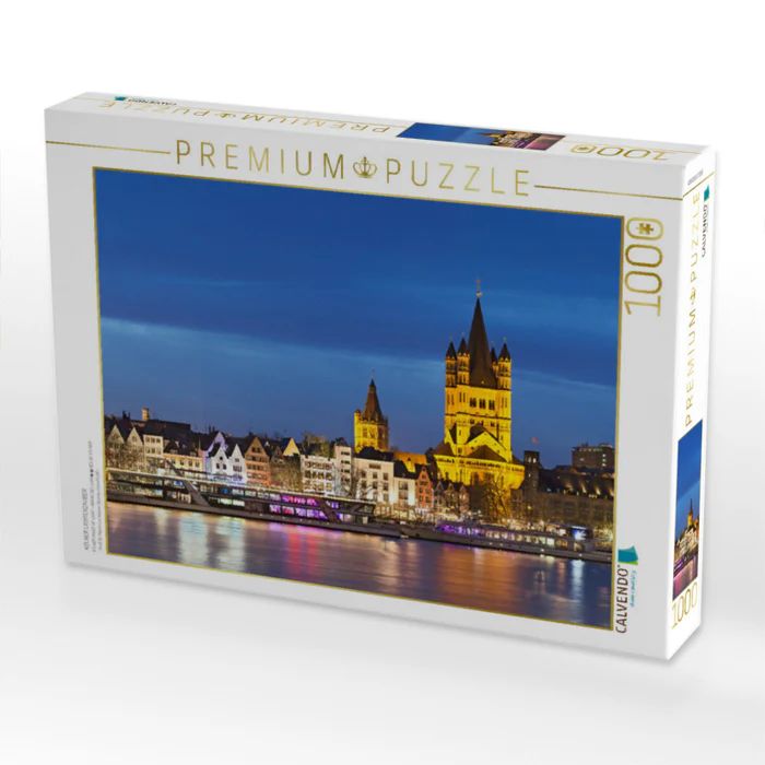 Produktbild: CALVENDO Puzzle K&Ouml;LNER LICHTERZAUBER | 1000 Teile Lege-Gr&ouml;&szlig;e 64x48cm Foto-Puzzle f&uuml;r gl&uuml;ckliche Stunden