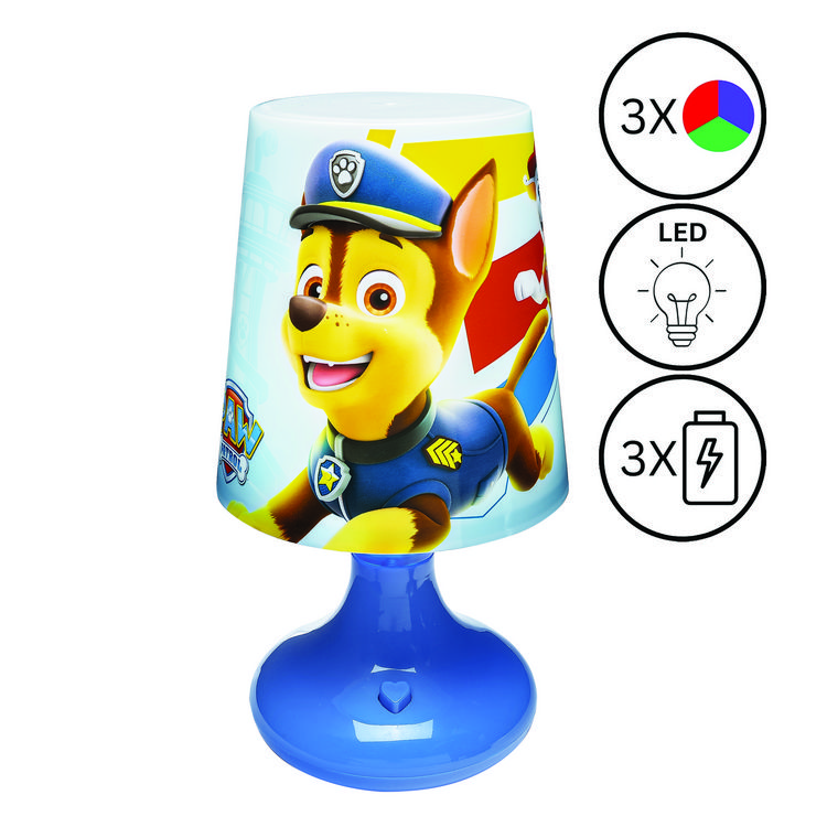 Produktbild: Paw Patrol Kabellose Mini-Nachttischlampe