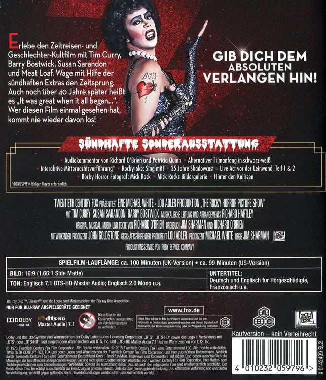 Produktbild: The Rocky Horror Picture Show