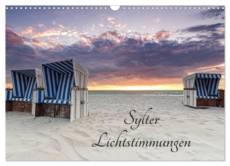 Produktbild: Sylter Lichtstimmungen (Wandkalender 2026 DIN A3 quer), CALVENDO Monatskalender