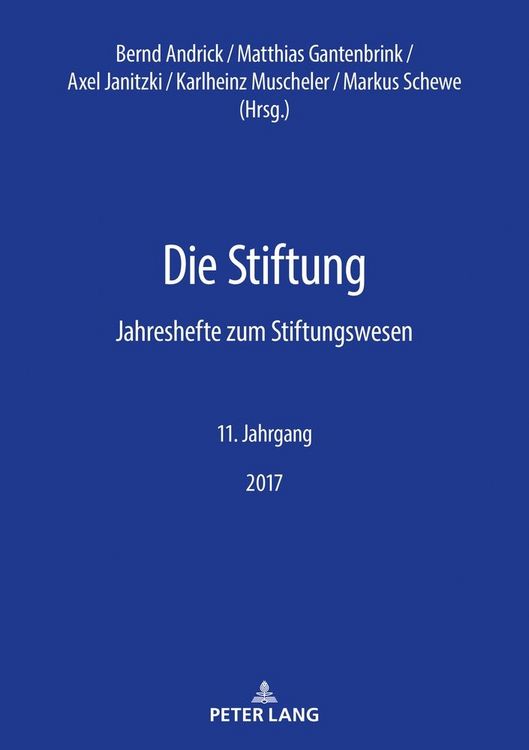Produktbild: Die Stiftung